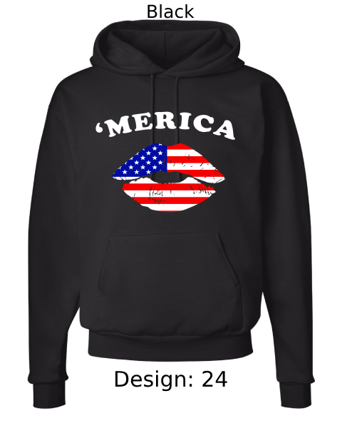 Unisex Patriotic Hoodie Sweatshirt | Custom Hoodie