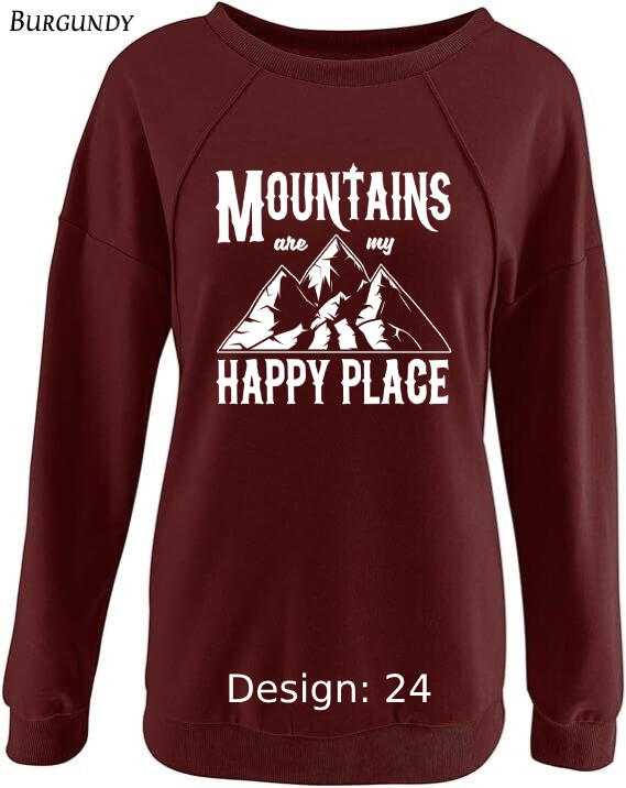 Sweatshirt Women's Camping Sweatshirt | Custom Sweatshirt