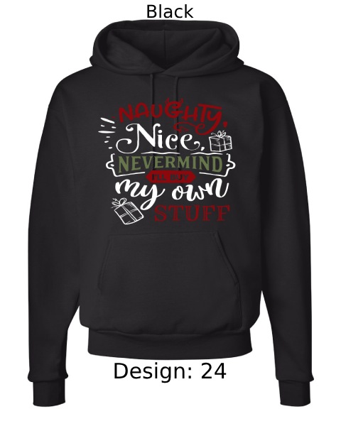 Unisex Christmas Funny Hoodie Sweatshirt | Custom Hoodie