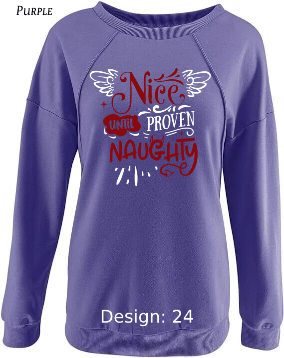 Sweatshirt Women's Christmas Funny Sweatshirt | Custom Sweatshirt