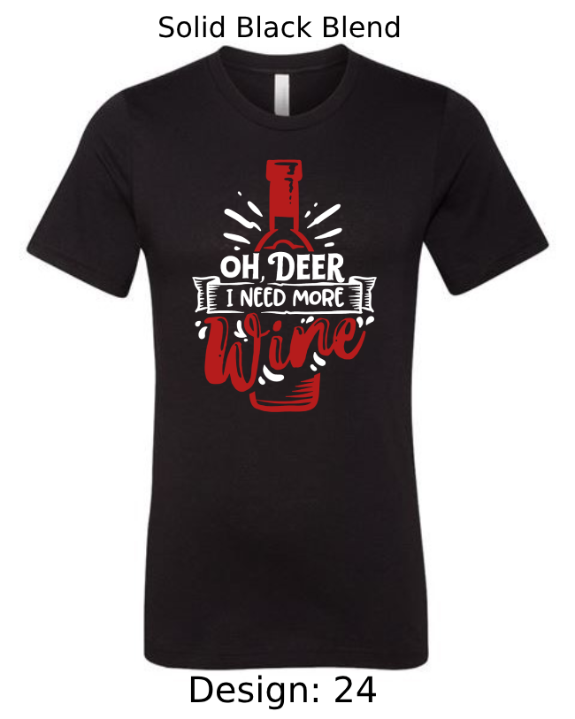 Shirts Men's Customized T-Shirts | Christmas Funny Drinking Themed Tee