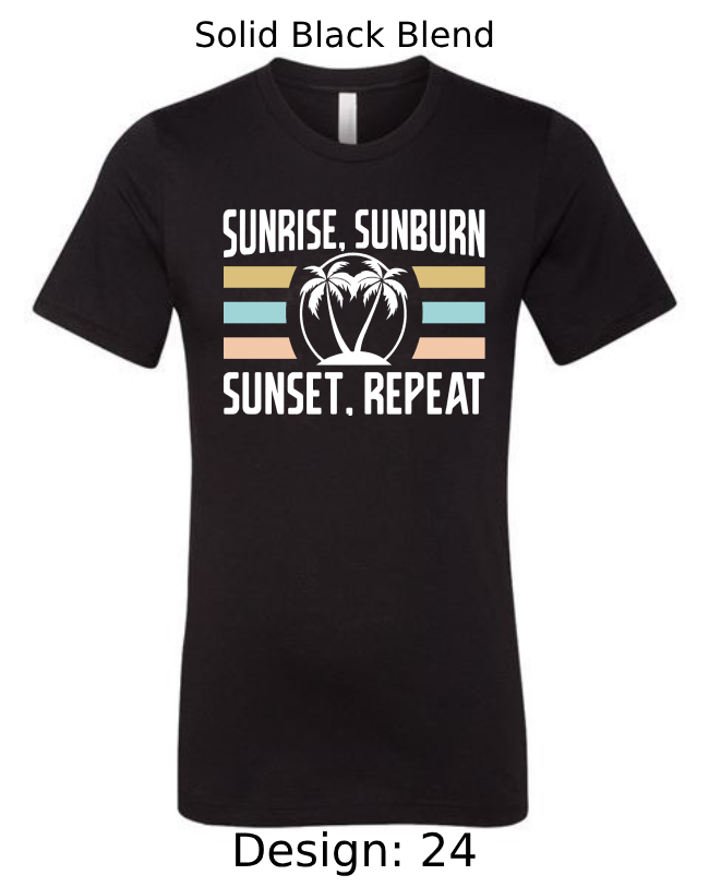 Shirts Men's Customized T-Shirts | Beach Themed Tee