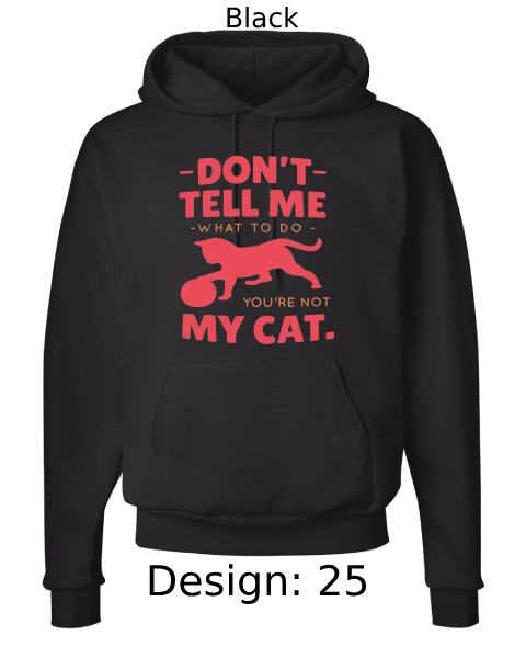 Unisex Cat Hoodie Sweatshirt | Custom Hoodie