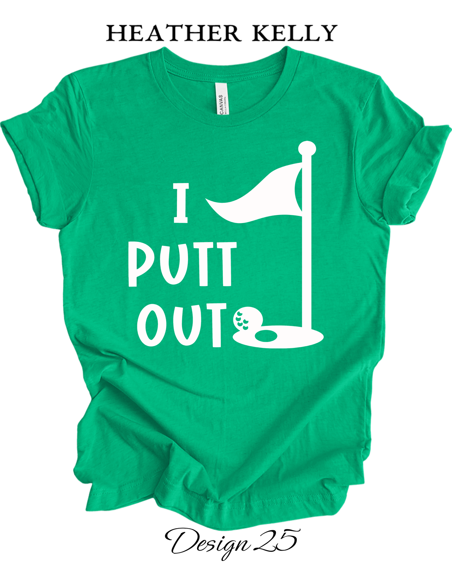 Custom Tee Unisex Crew Neck T-shirts | Golf Inspired Tees