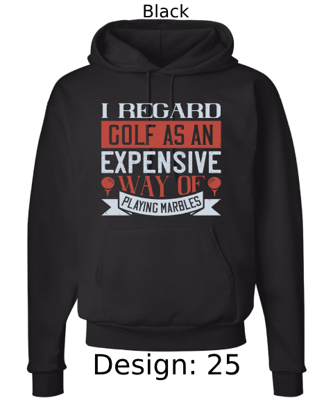 Unisex Golf Hoodie Sweatshirt | Custom Hoodie
