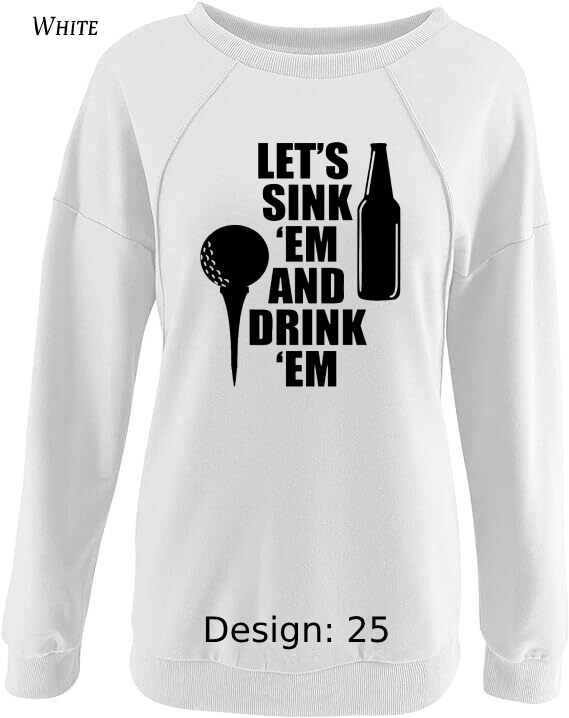Sweatshirt Women's Golf Sweatshirt | Custom Sweatshirt
