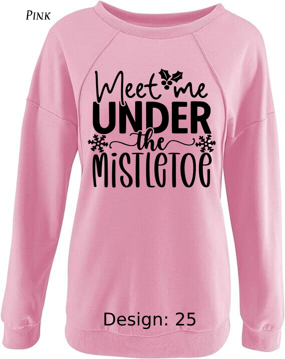 Sweatshirt Women's Christmas Funny & Cute Sweatshirt | Custom Sweatshirt