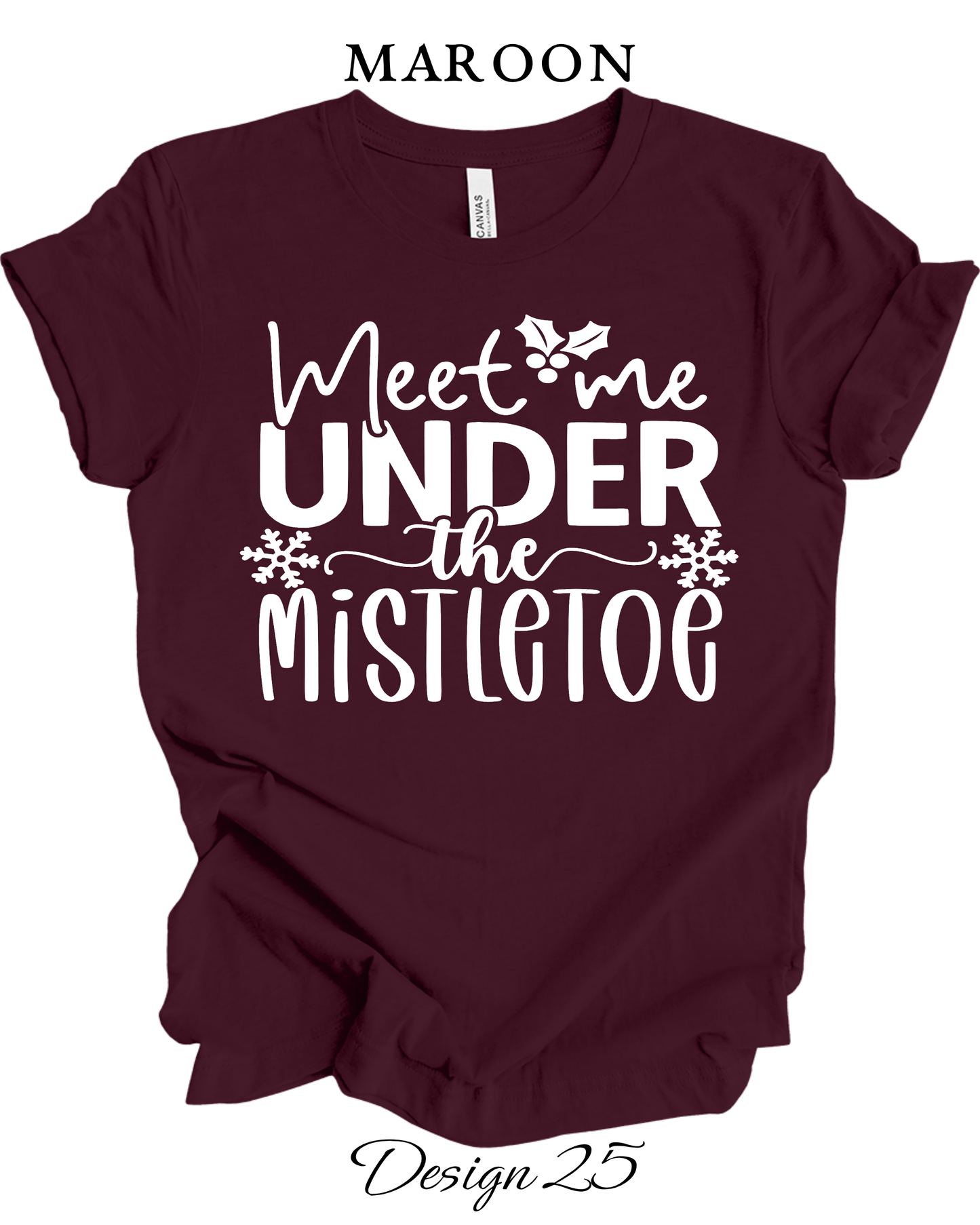 Custom Tee Unisex Crew Neck T-Shirts | Christmas Funny & Cute Inspired Tee