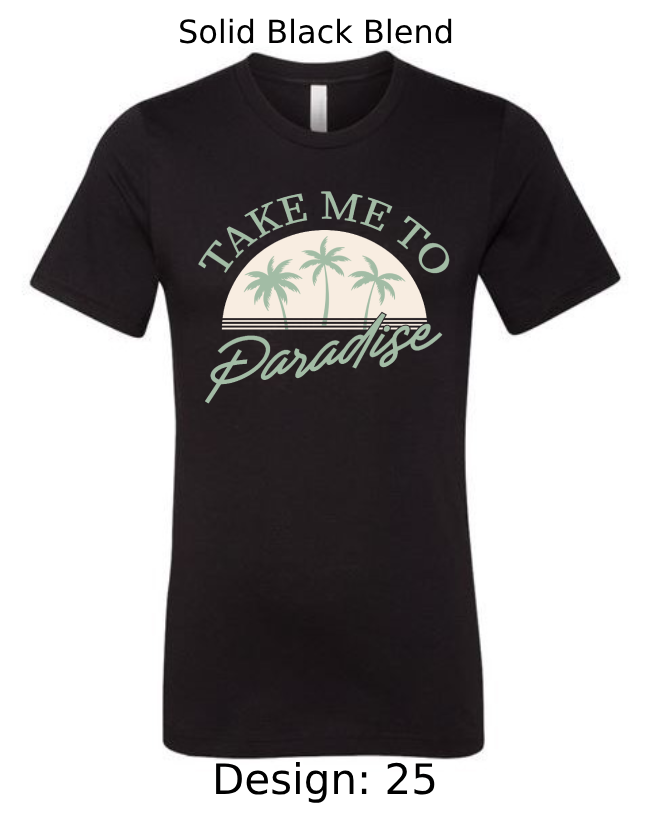 Shirts Men's Customized T-Shirts | Beach Themed Tee