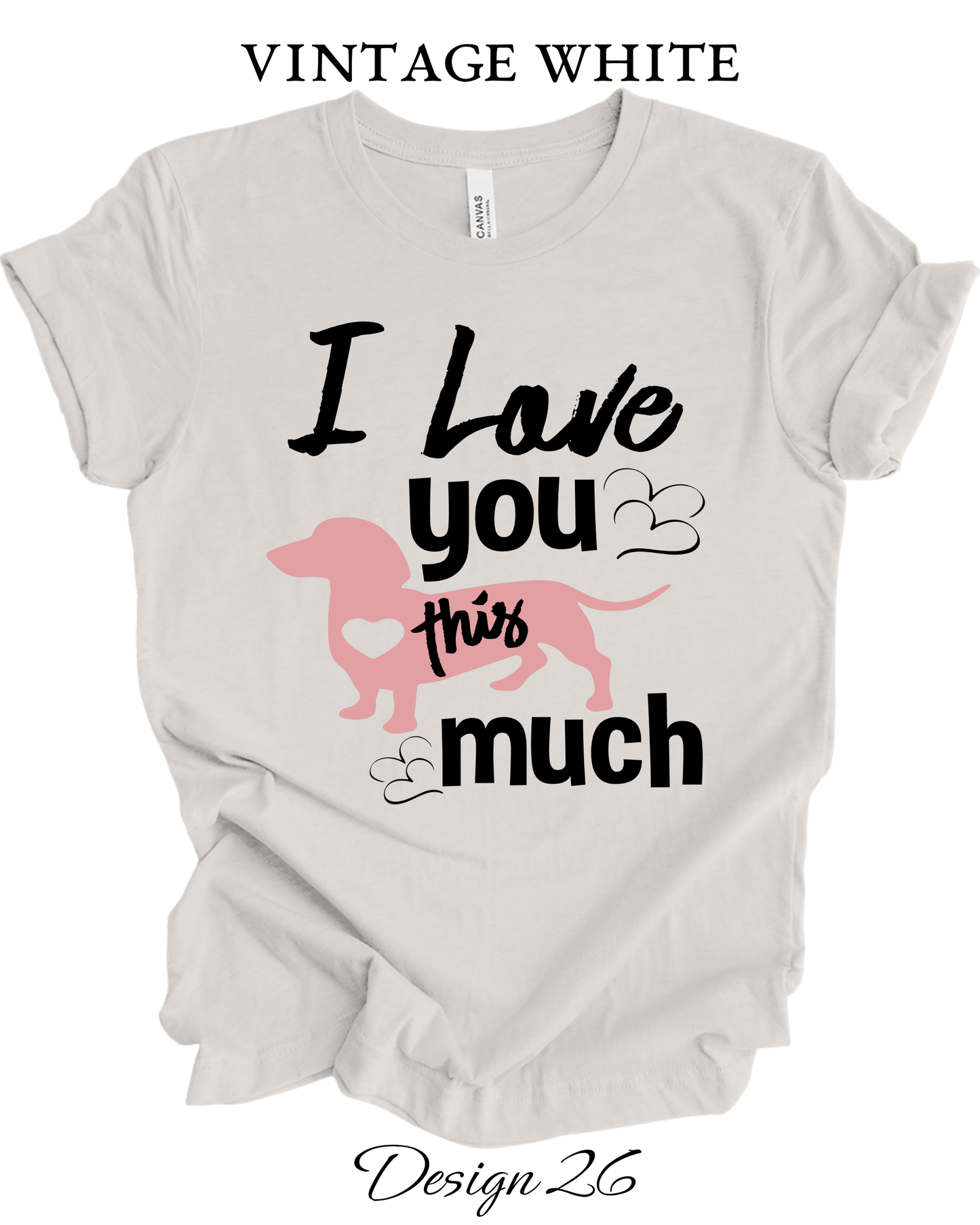 Custom Tee Unisex Crew Neck T-shirts | Dog Inspired Tee