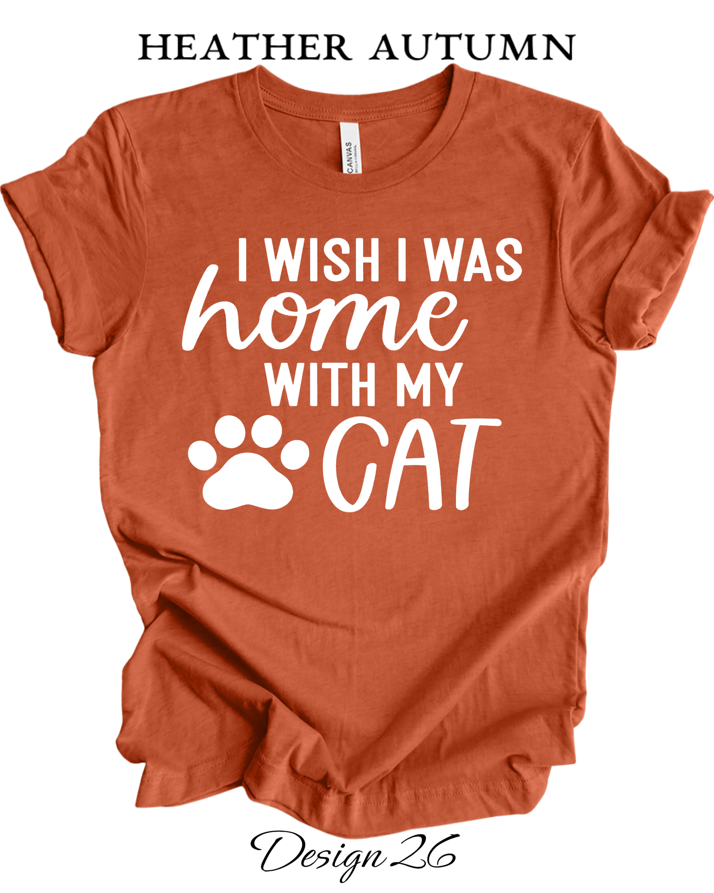 Custom Tee Unisex Crew Neck T-Shirts  | Cat Inspired Tee