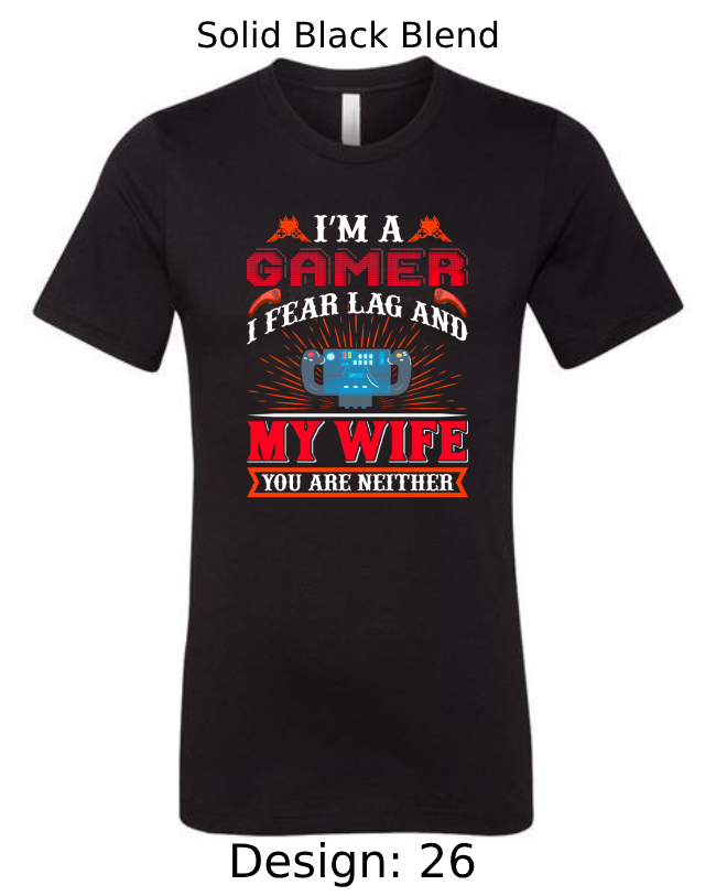 Shirts Men's Customized T-Shirts | Video Gaming Themed Tee
