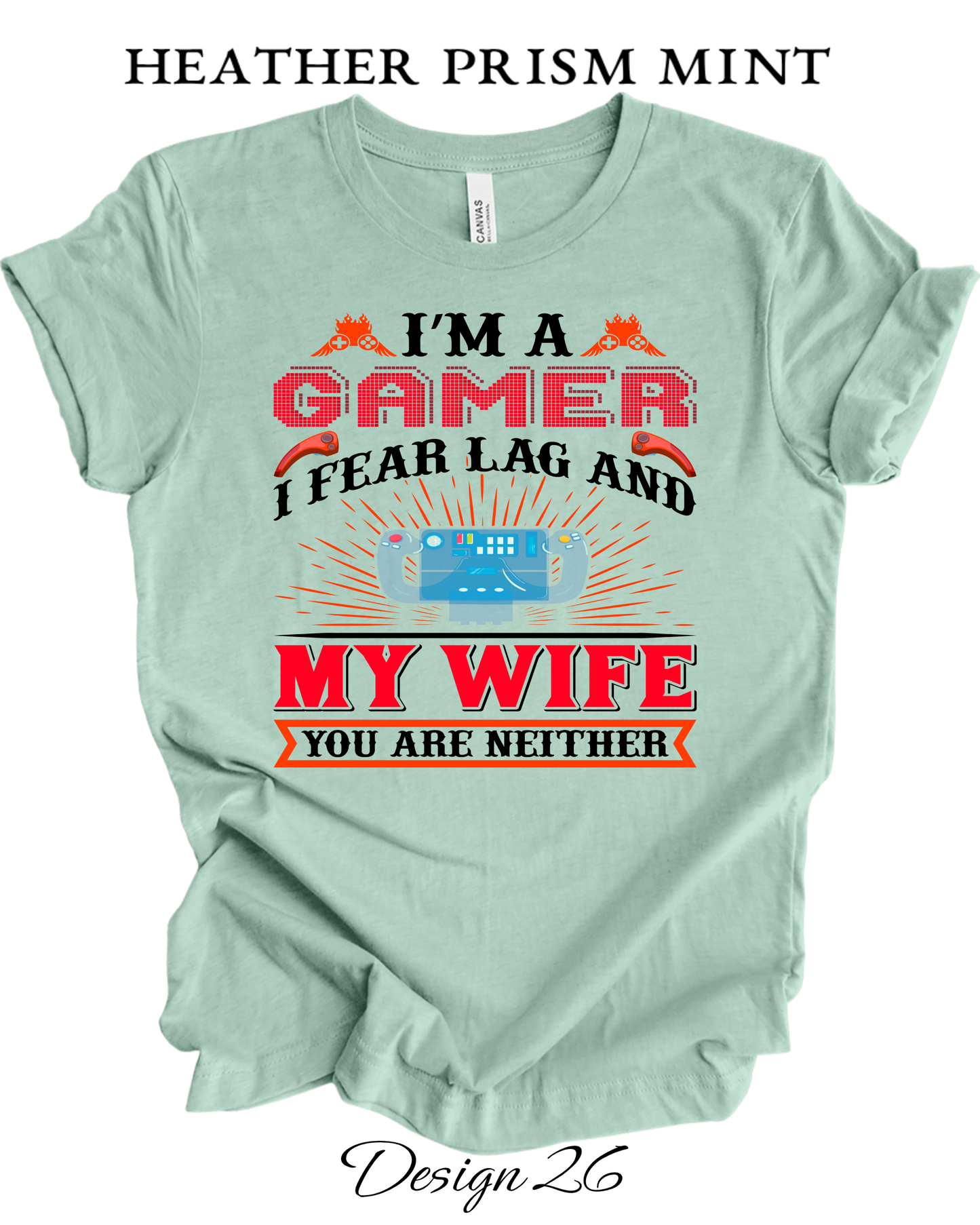 Custom Tee Unisex Crew Neck T-shirts | Video Gaming Inspired Tee