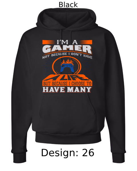 Unisex Video Gaming Hoodie Sweatshirt | Custom Hoodie