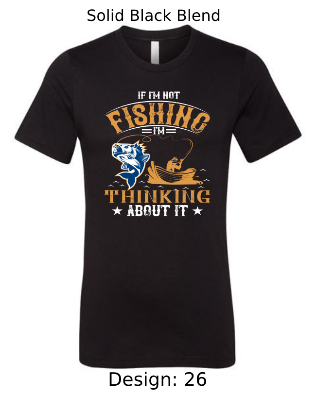 Shirts Men's Customized T-Shirts | Fishing Themed Tee