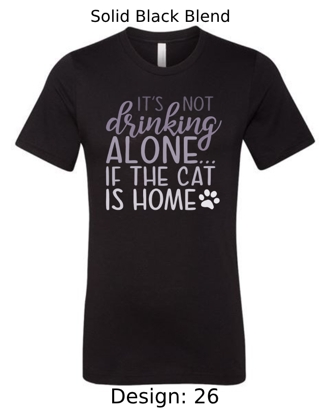 Shirts Men's Customized T-Shirts | Cat Themed Tee