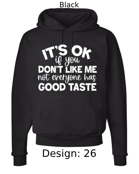 Unisex Funny & Sarcastic Hoodie Sweatshirt | Custom Hoodie