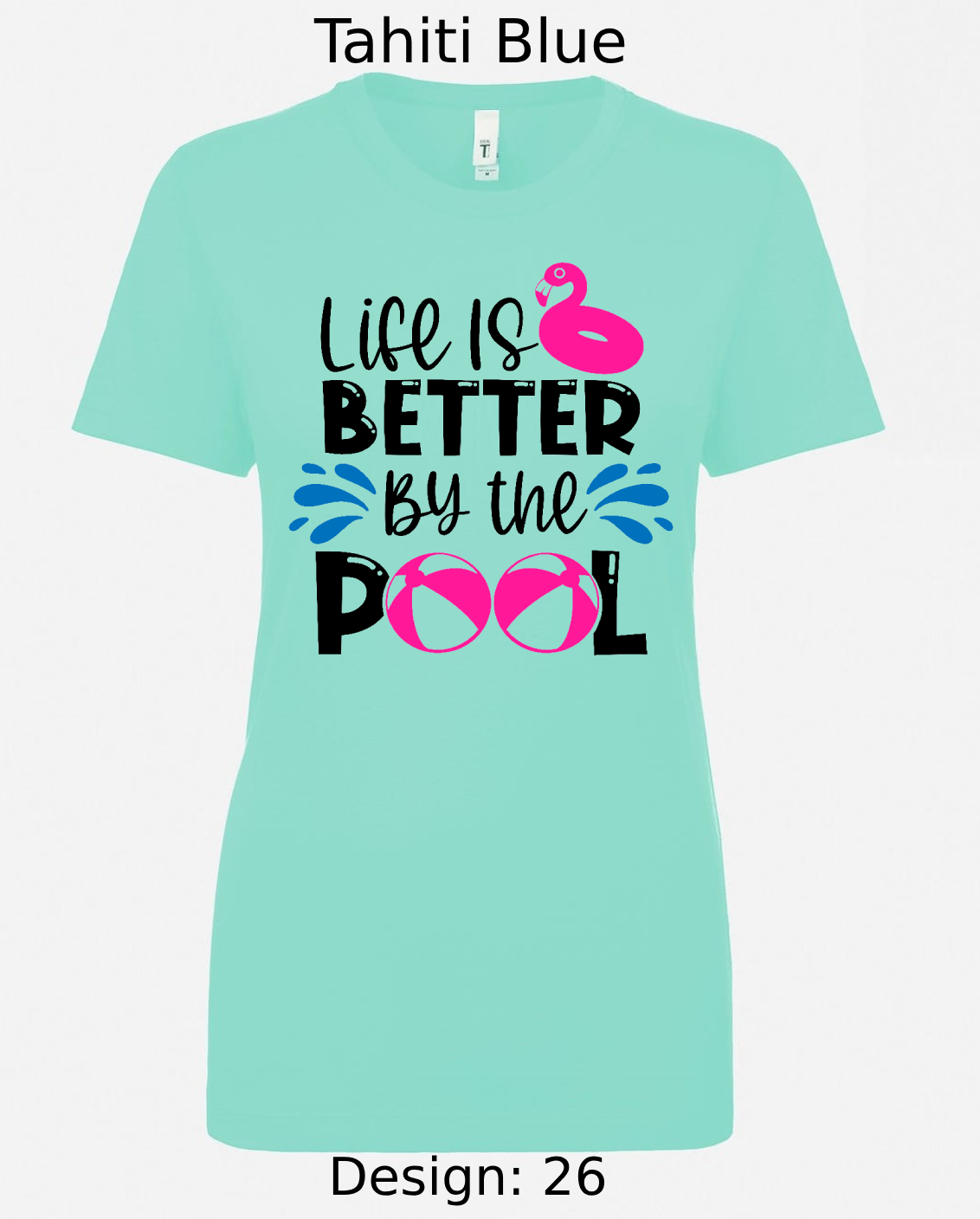 Shirts Women's Customized Tank Tops & Shirts | Summer, Surfing, & Sunshine Themed Tee