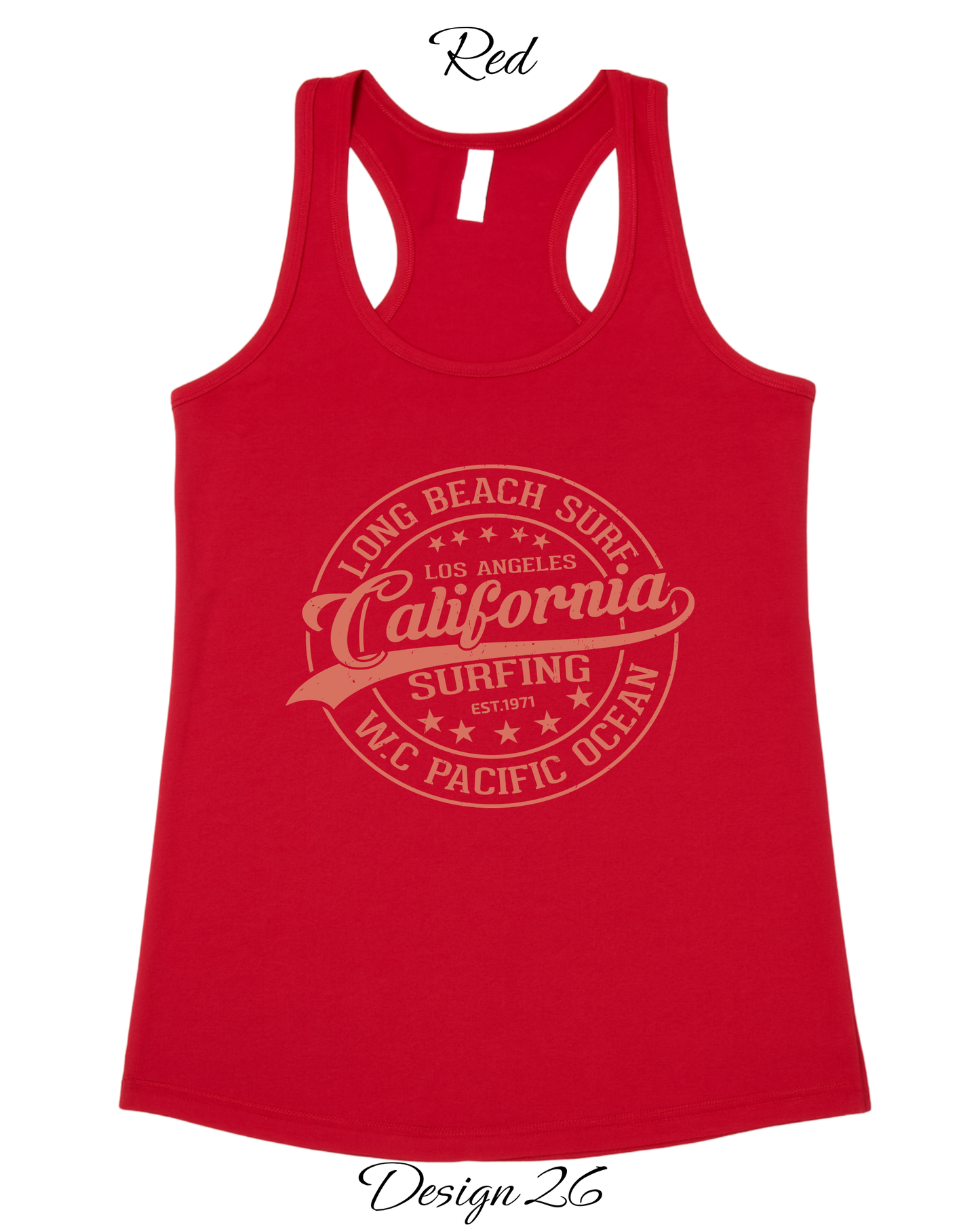 Custom Women's Tank Tops & Tees | Summer, Surfing, & Sunshine Inspired Tee