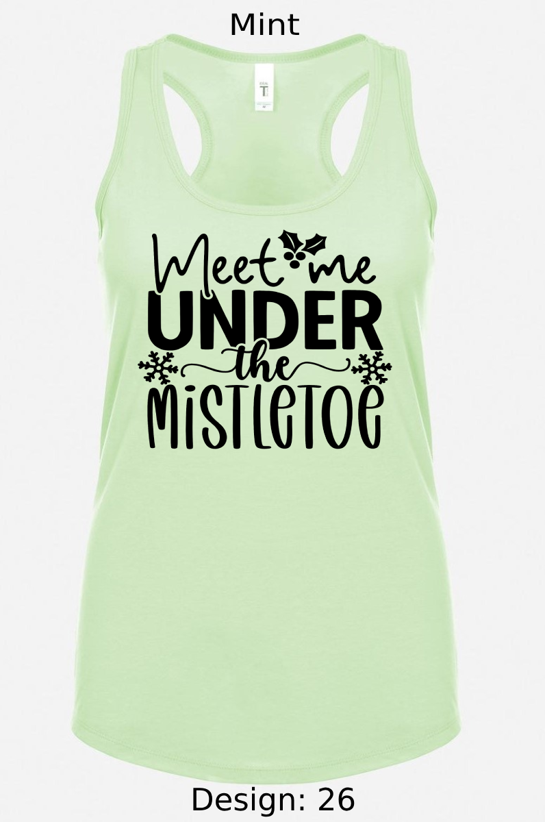 Shirts Women's Customized Tank Tops & Shirts | Christmas Funny & Cute Themed Tee