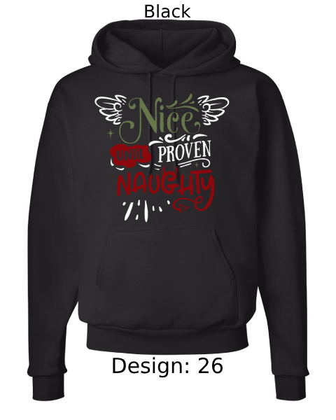 Unisex Christmas Funny Hoodie Sweatshirt | Custom Hoodie