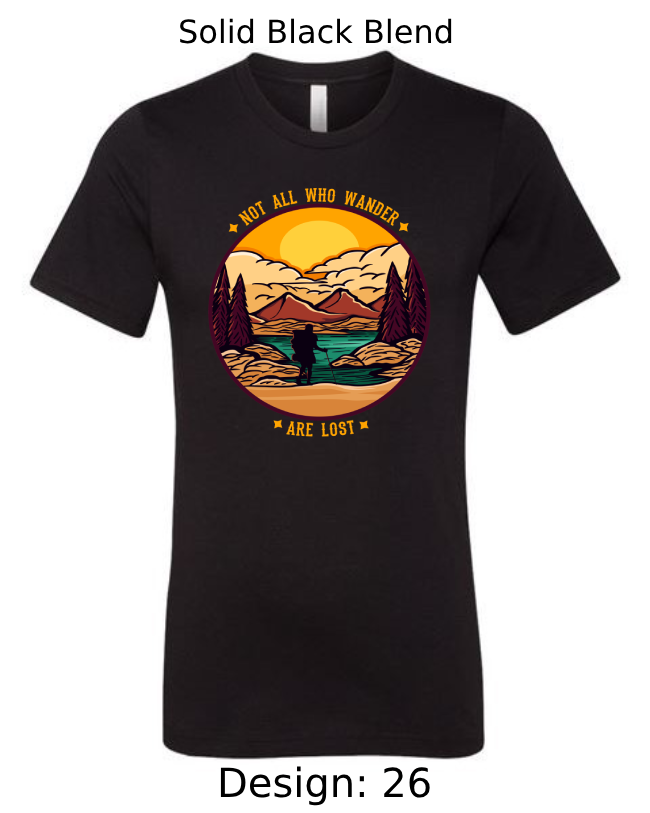 Shirts Men's Customized T-Shirts | Camping Themed Tee