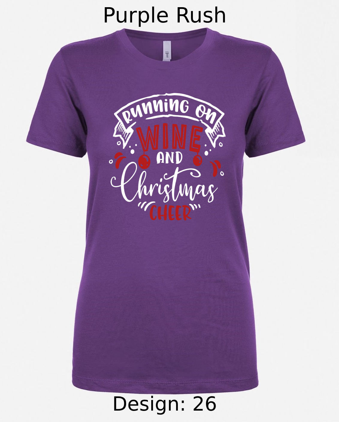 Shirts Women's Customized Tank Tops & Shirts | Christmas Funny Drinking Themed Tee