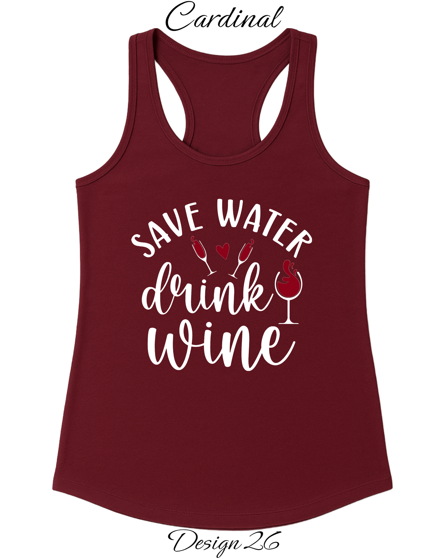 Custom Women's Tank Tops & Tees | Funny Wine Inspired Shirts