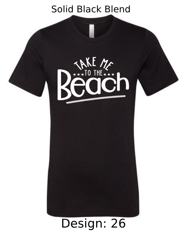 Shirts Men's Customized T-Shirts | Beach Themed Tee