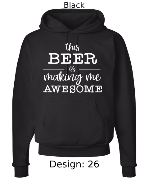 Unisex Funny Alcohol Hoodie Sweatshirt | Custom Hoodie