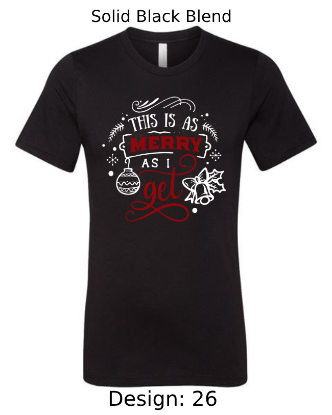 Shirts Men's Customized T-Shirts | Christmas Funny Themed Tee