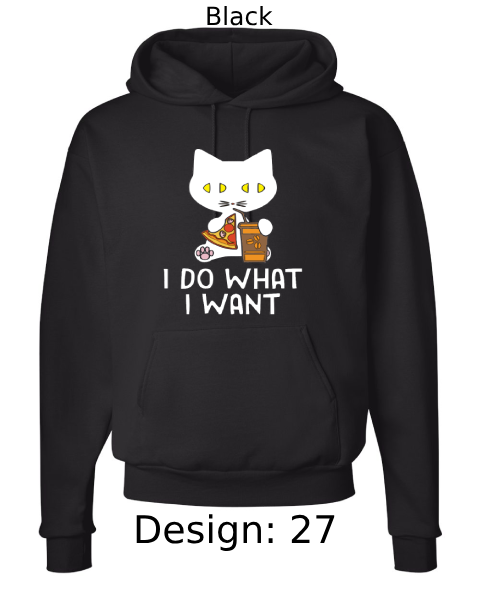 Unisex Cat Hoodie Sweatshirt | Custom Hoodie