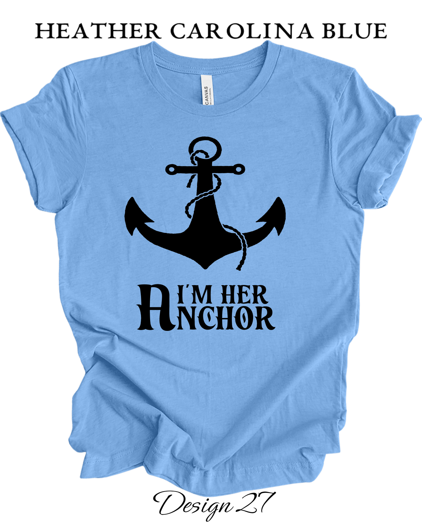 Custom Tee Unisex Crew Neck T-shirts | His & Hers Couples Matching Shirts