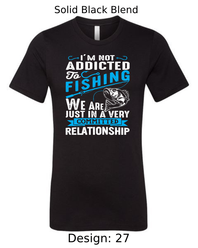 Shirts Men's Customized T-Shirts | Fishing Themed Tee