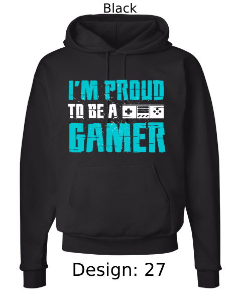 Unisex Video Gaming Hoodie Sweatshirt | Custom Hoodie