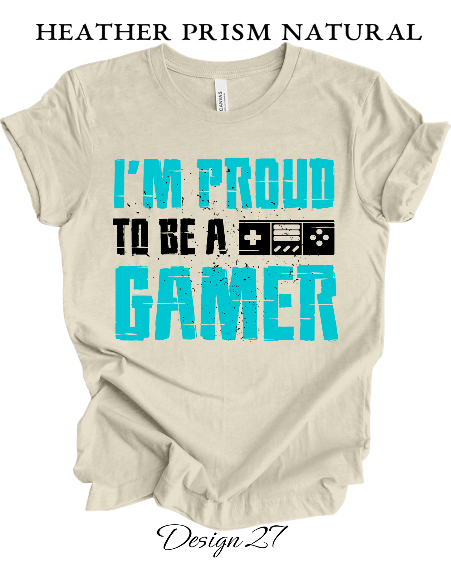Custom Tee Unisex Crew Neck T-shirts | Video Gaming Inspired Tee