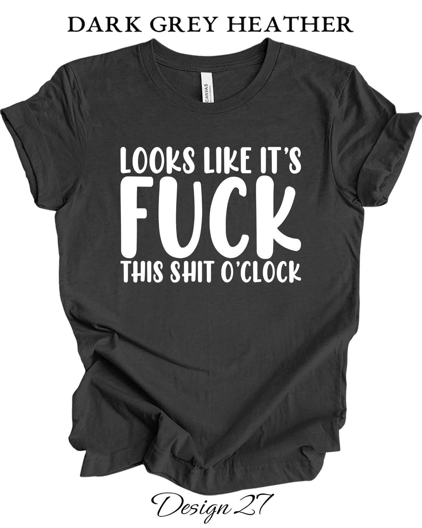 Custom Tee Unisex Crew Neck T-Shirts | Adult Funny and Sarcastic Inspired Tee