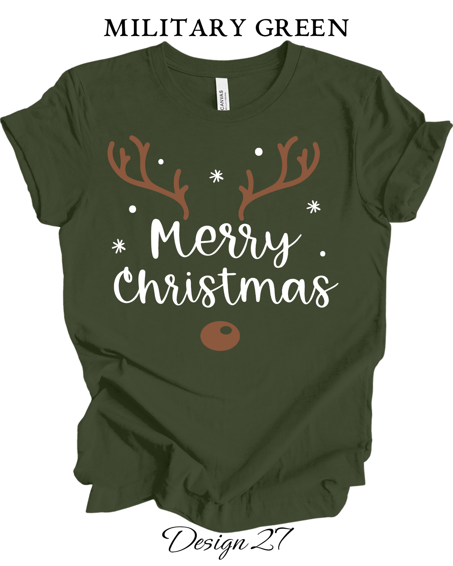 Custom Tee Unisex Crew Neck T-Shirts | Christmas Funny & Cute Inspired Tee