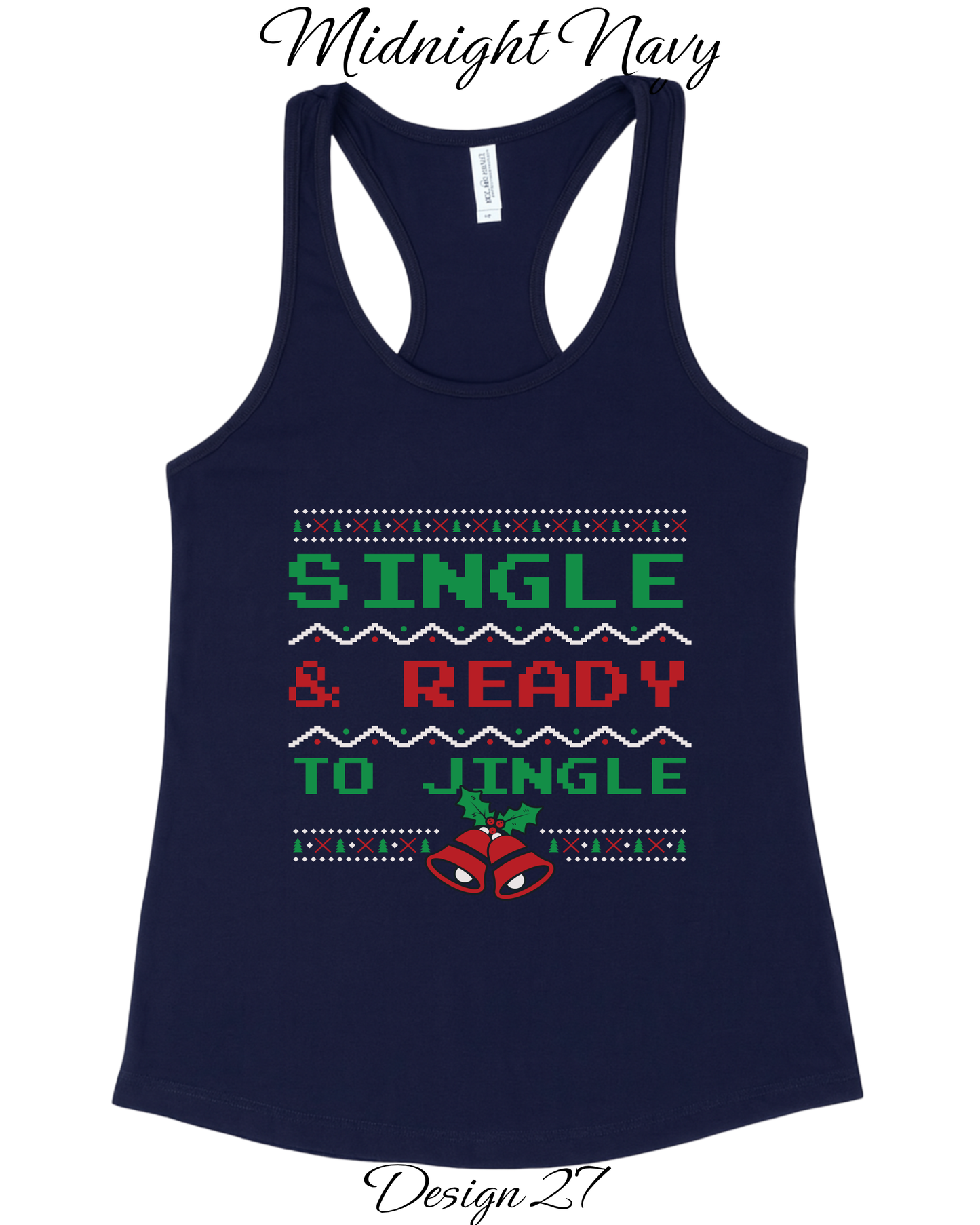 Custom Women's Tank Tops & Tees | Christmas Funny Inspired Tee