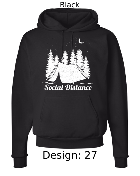 Unisex Camping Hoodie Sweatshirt | Custom Hoodie