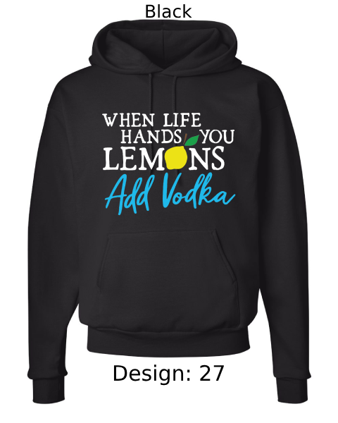 Unisex Funny Alcohol Hoodie Sweatshirt | Custom Hoodie