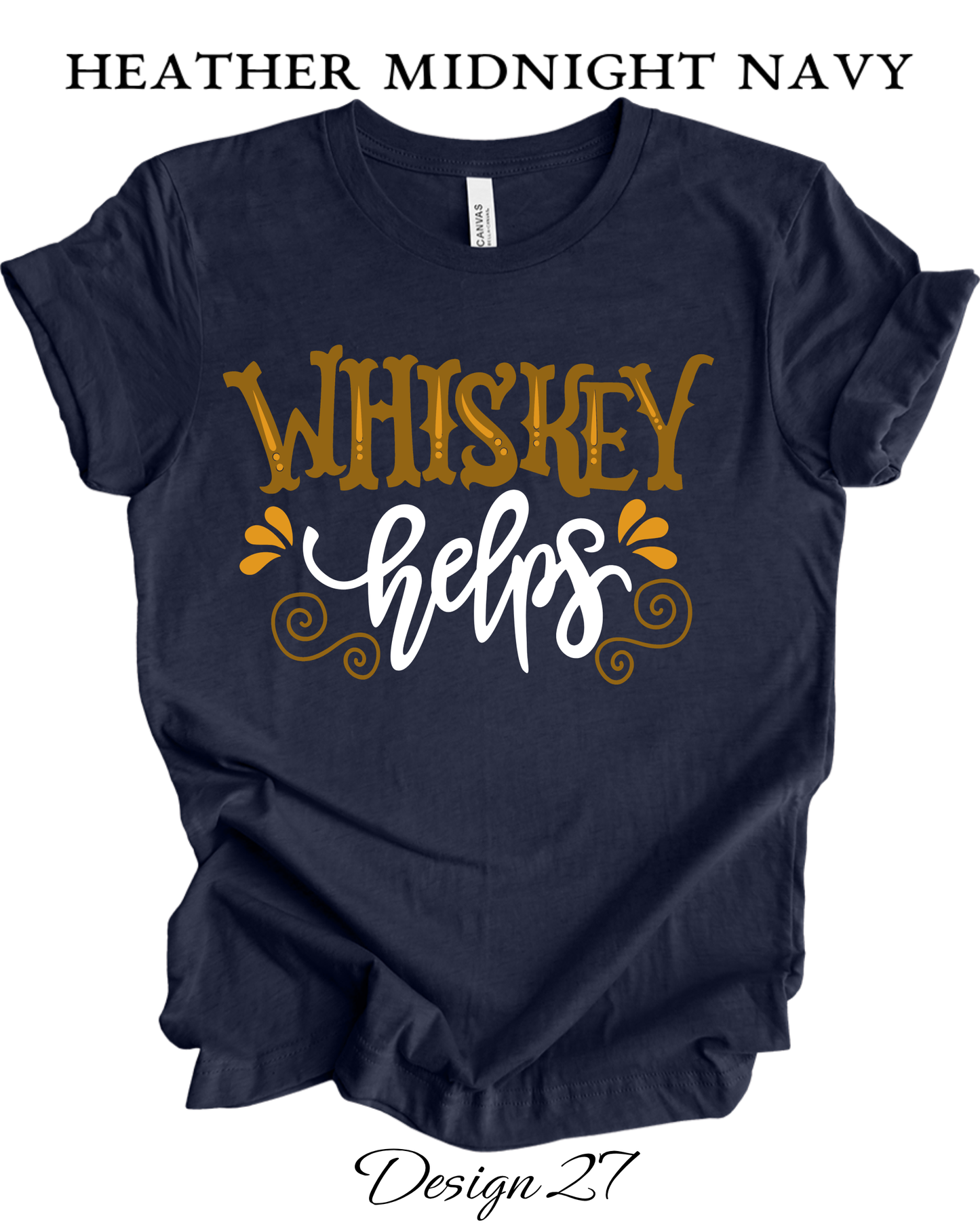 Custom Tee Unisex Crew Neck T-Shirts | Funny Alcohol Inspired Tee