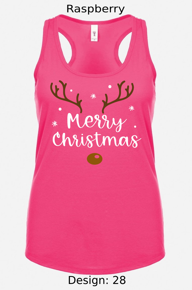 Shirts Women's Customized Tank Tops & Shirts | Christmas Funny & Cute Themed Tee