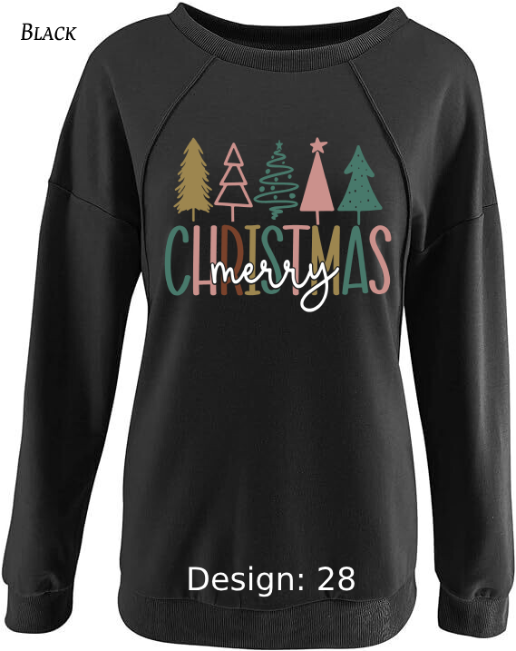 Sweatshirt Women's Christmas Funny & Cute Sweatshirt | Custom Sweatshirt