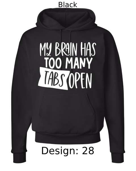 Unisex Funny & Sarcastic Hoodie Sweatshirt | Custom Hoodie