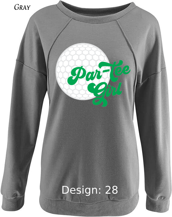 Sweatshirt Women's Golf Sweatshirt | Custom Sweatshirt