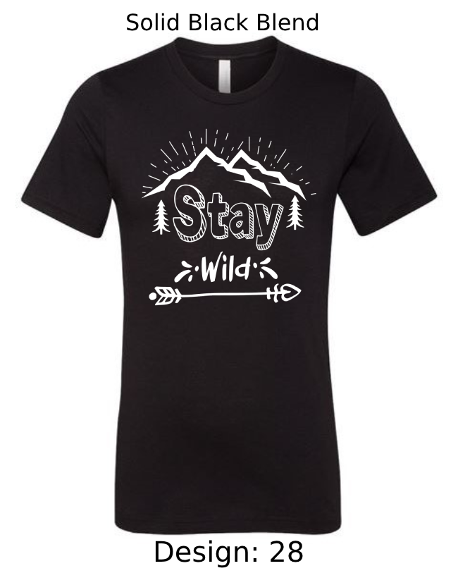 Shirts Men's Customized T-Shirts | Camping Themed Tee
