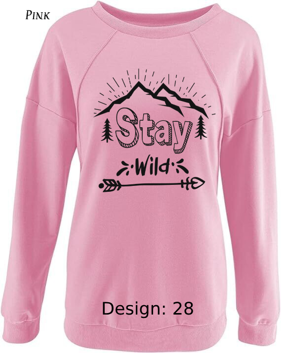 Sweatshirt Women's Camping Sweatshirt | Custom Sweatshirt