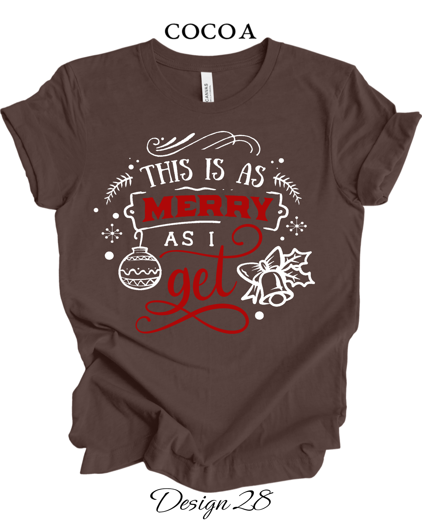 Custom Tee Unisex Crew Neck T-Shirts | Christmas Funny Inspired Tee