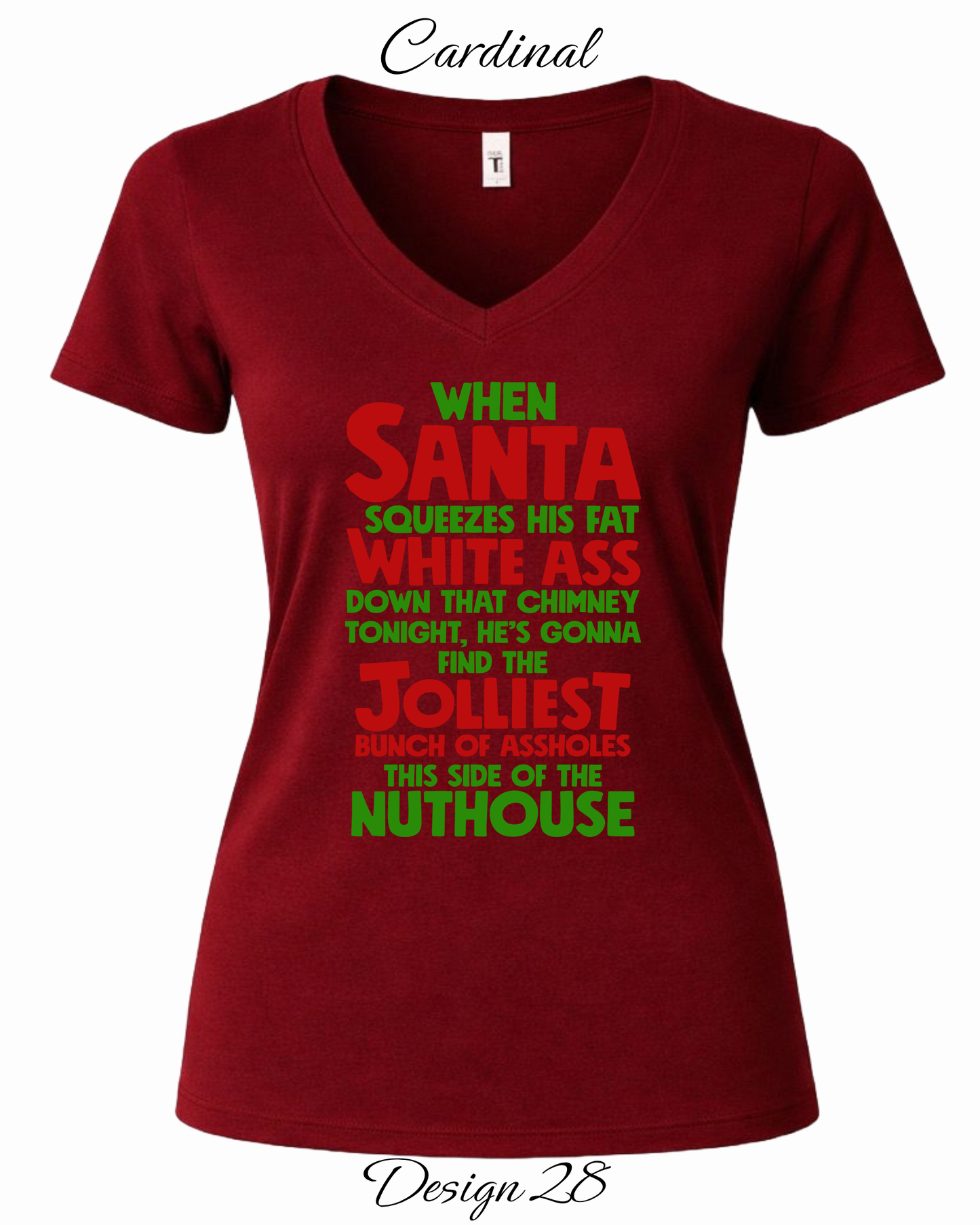 Custom Women's Tank Tops & Tees | Christmas Vacation Inspired Tee